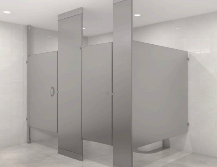Stainless steel toilet partition material